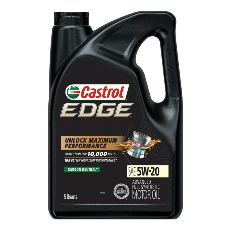 Aceite Castrol Edge 5w20 Sintetico 4.73l